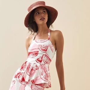 NWOT EVA FRANCO Melon Crush Halter